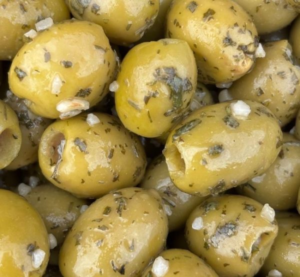 Image shows Juliet's Passions Olives from Midsummer Olives