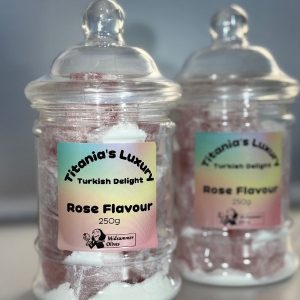 Titania's Luxury Rose Turkish Delight 5kg Box